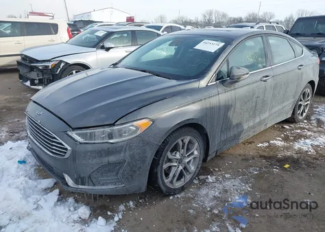 2020 Ford Fusion Sel z USA, uszkodzony, nr VIN 3FA6P0CD7LR250995